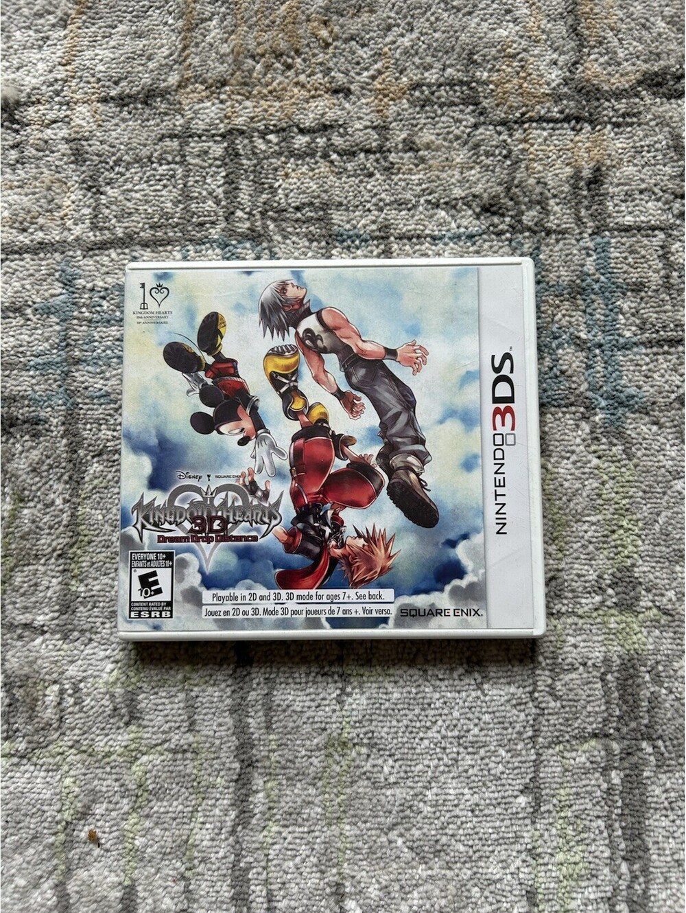 Kingdom Hearts 3D Dream Drop Distance Nintendo 3DS with Manual Pre-owned